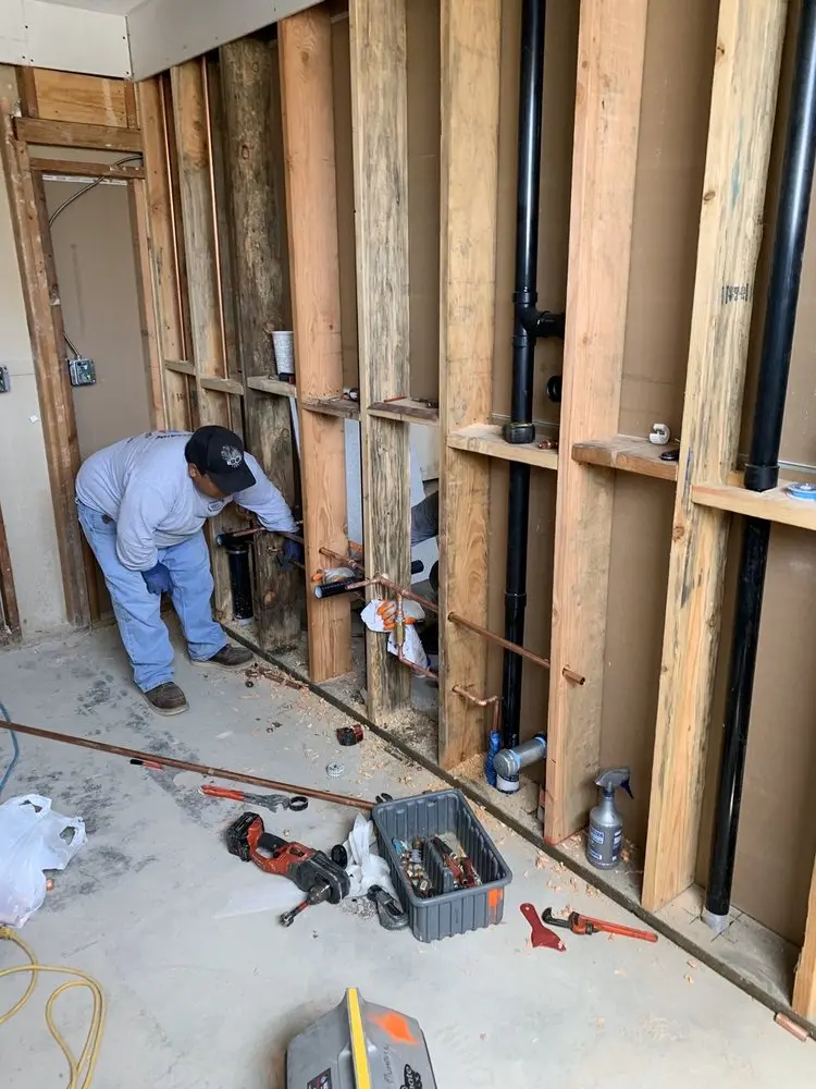 Commercial rough-in plumbing for Gas Line Repair in Decorah